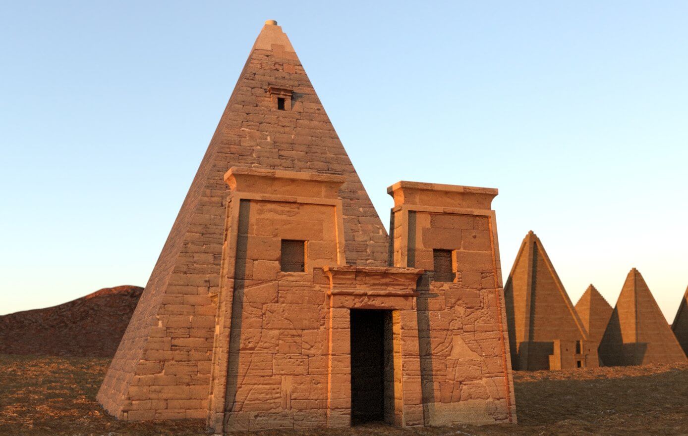 Ancient Nubian Pyramid